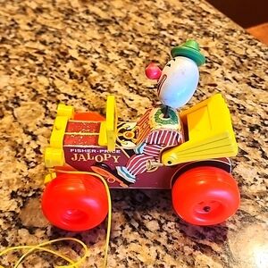 Vtg Fisher Price JALOPY